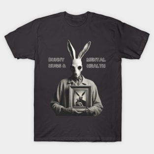 Bunny Holding Photo T-Shirt